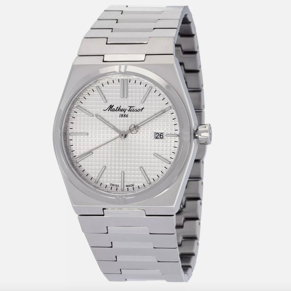 Mathey-Tissot Quartz Silver Dial Men's Watch